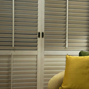 Cedar shutters