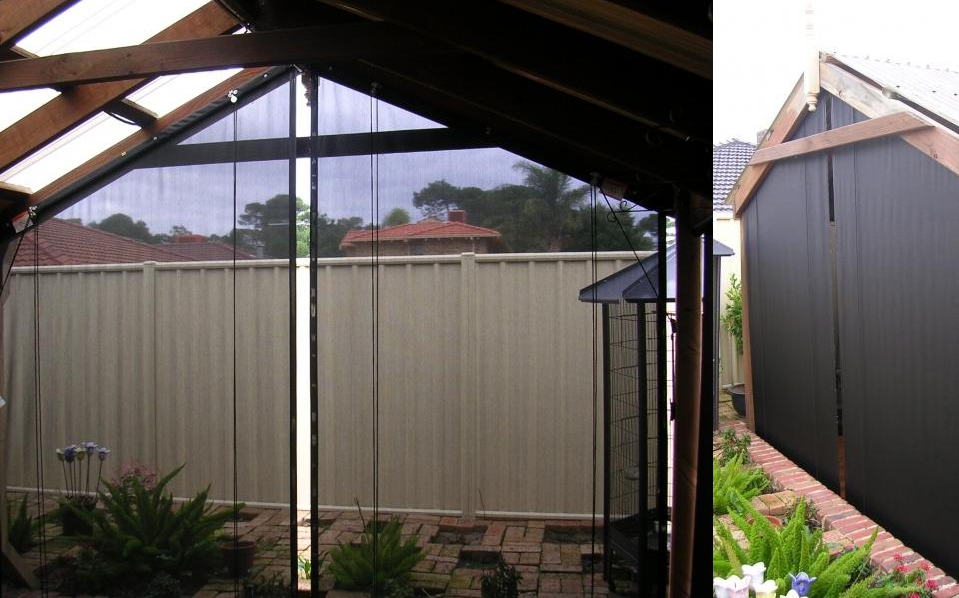 Sloping Vertical Blinds