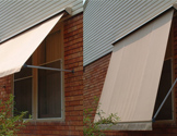 Pivot Arm Awning covertible