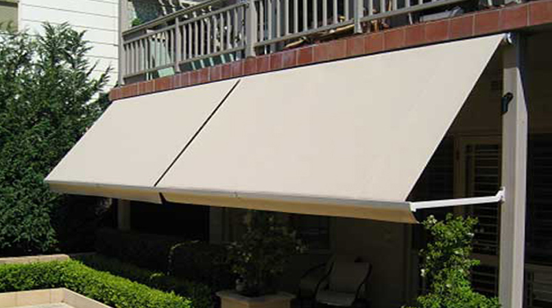 Gear operated Pivot Arm Awnings