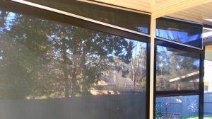 Straight drop awnings