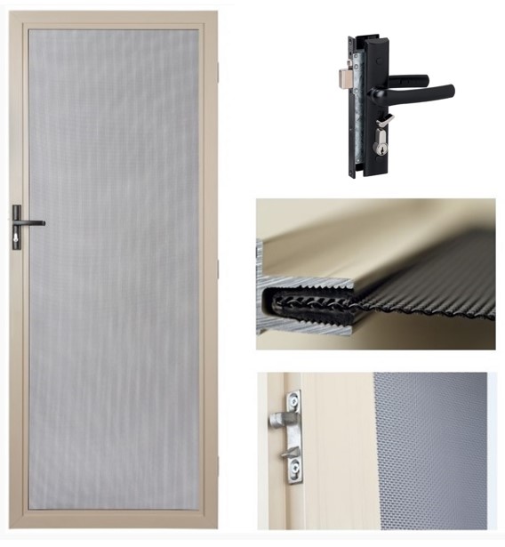 Security Hinged Door