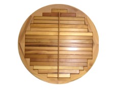 Stepped Frame Circle Shutter