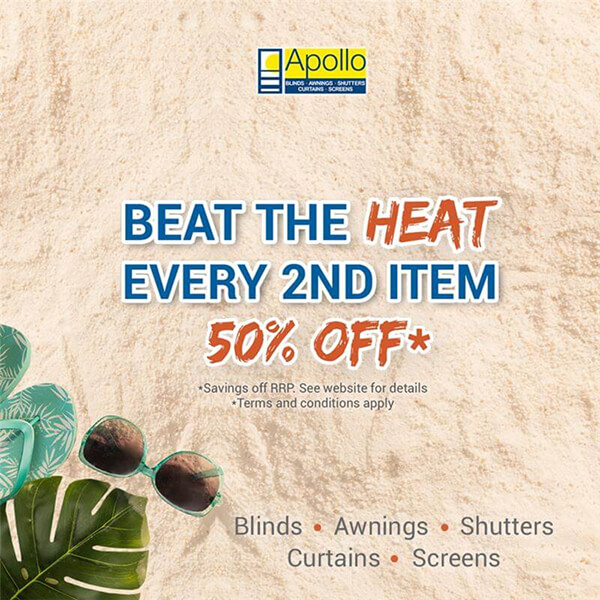 Beat The Heat - Every 2nd Item Half Price