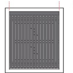 Reveal Fit on Vertical Blinds