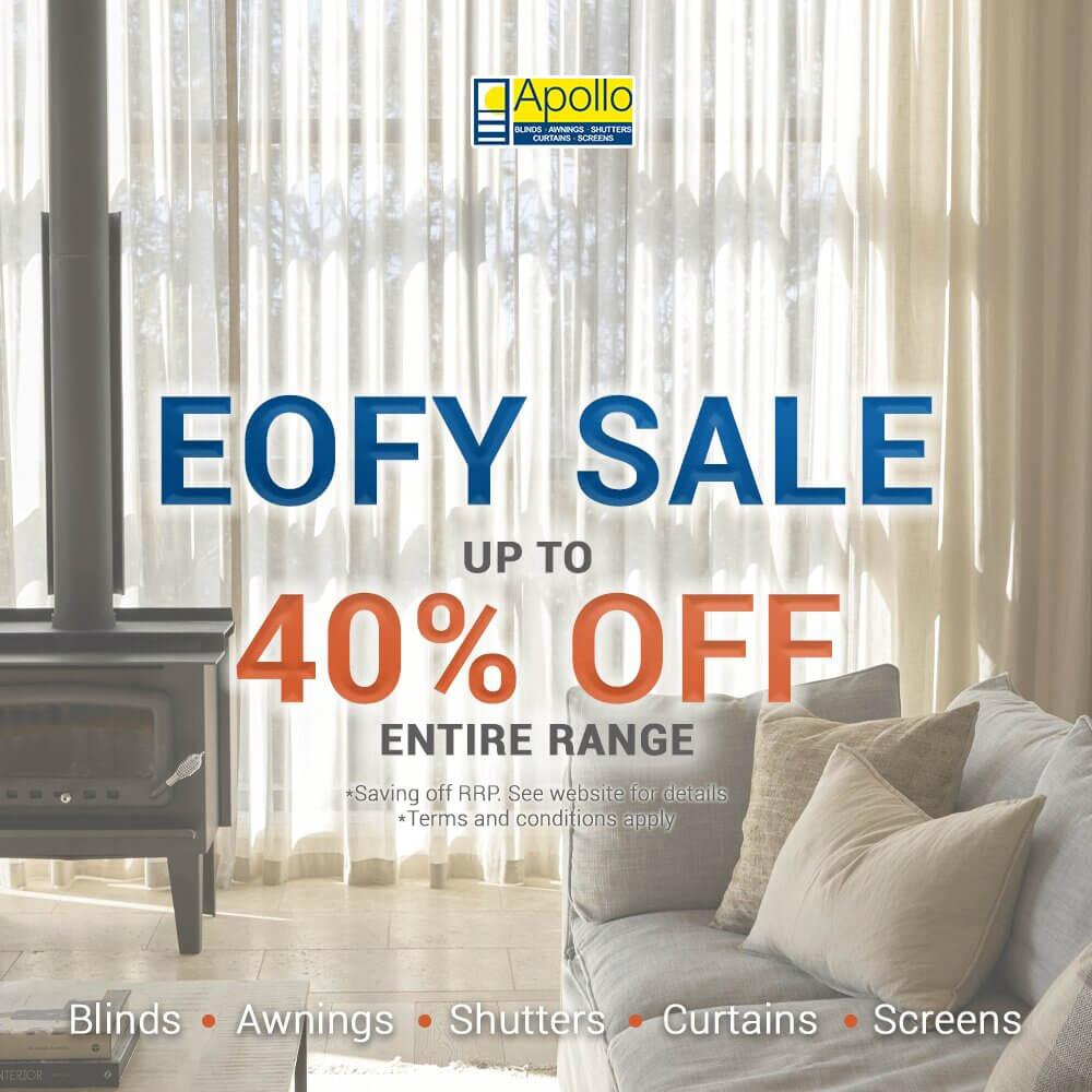 EOFY Sale! Up to 40% Off Entire Range
