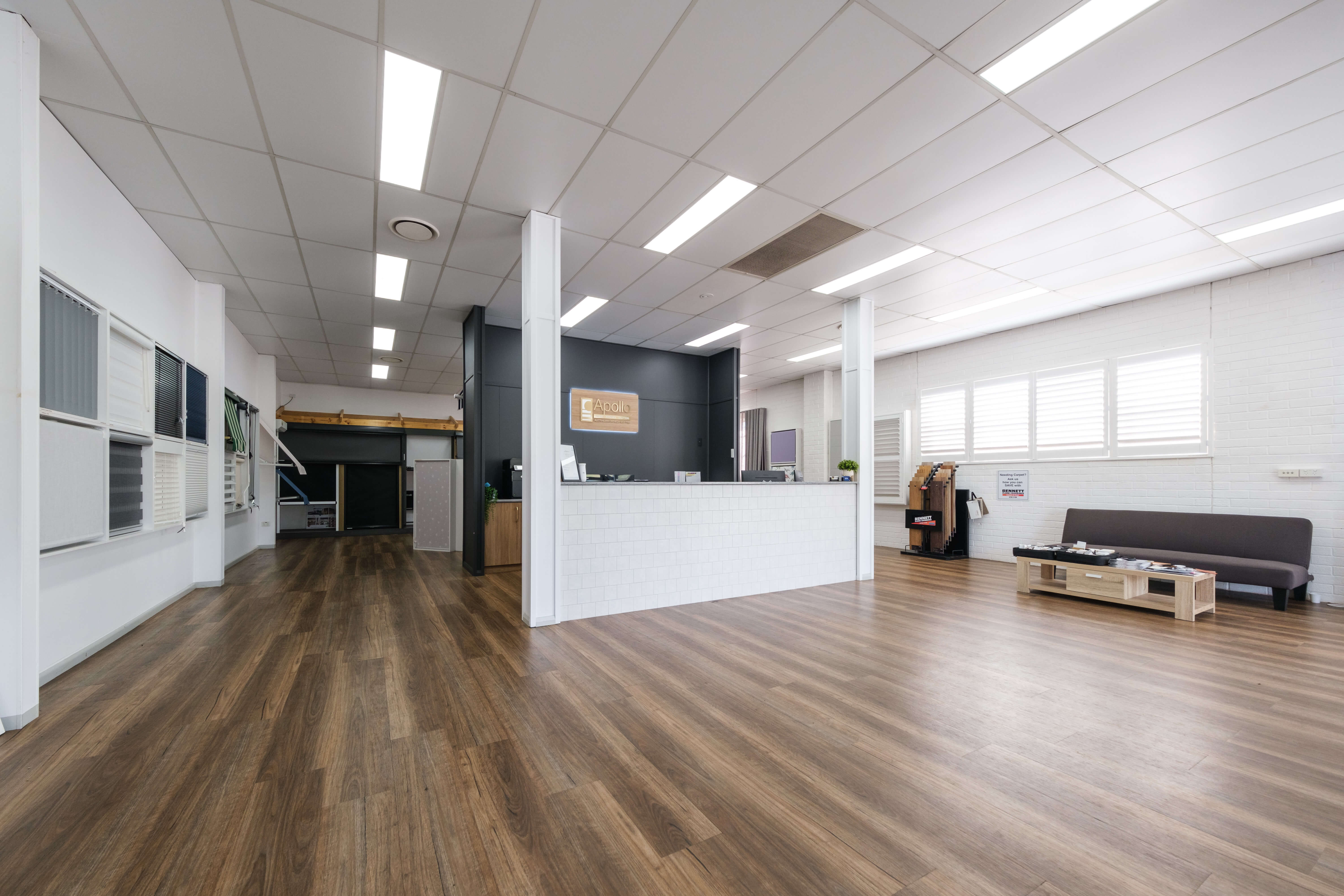 Tamworth Showroom Reception